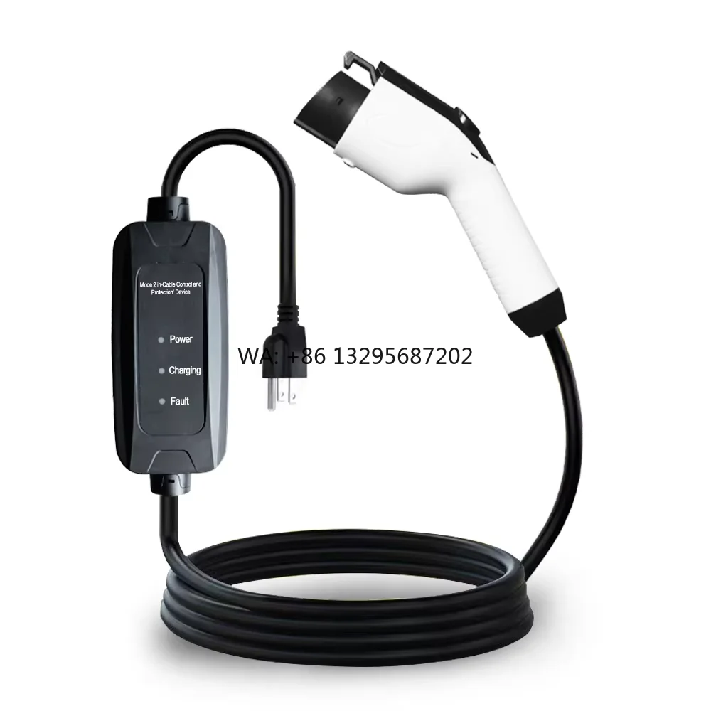 

16A 32A 7KW Electric Vehicle Fast Charging Station Type 1 Home Portable Ev Charger with CE