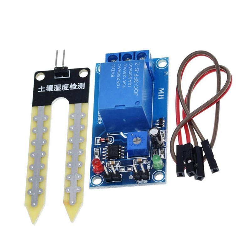 Soil Moisture Sensor Relay Control Module Automatic Watering Of The Humidity Starting Switch