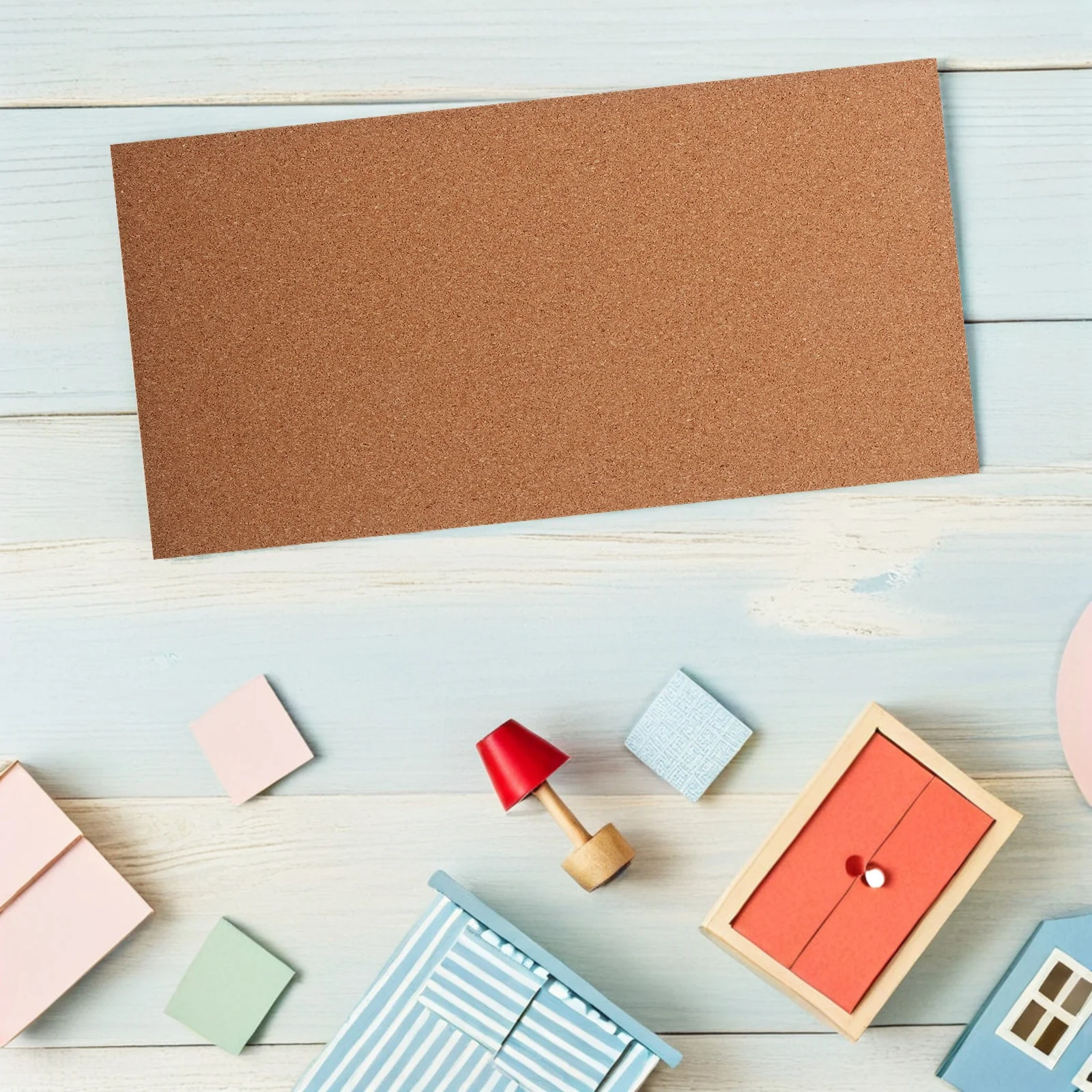 

6pcs Cork Board Sheet: High Density Shockproof Non-Slip Insulation Mat For Sand Table Diy Craft Projects Floor Protector Wall