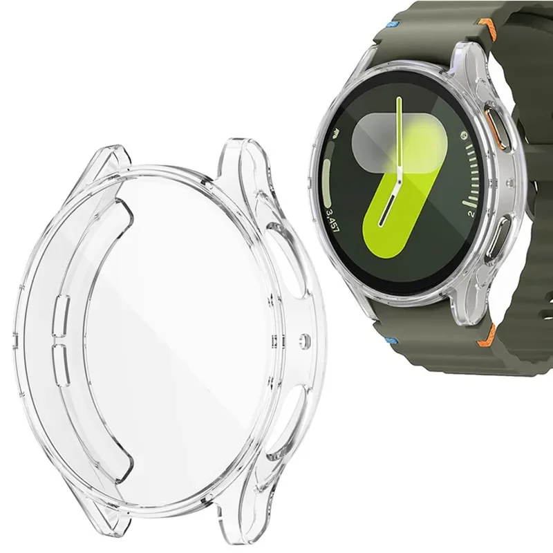 yZ[zSamsung Galaxy Watch 8 7 4 5 6 Ultra 44mm 40mm Watch8p \tgTPUXN[veN^[ VRtP[XJo[ANZT[