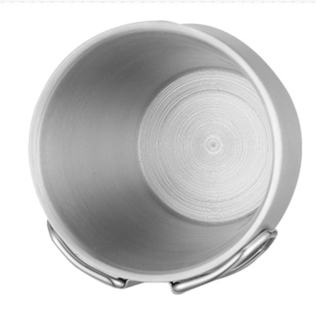 BAAU 3X Stainless Steel Cup Stackable Coffee Cup Outdoor Drinkware Water Cup Beer Mug Camping Mug for Picnic Coffee Cup