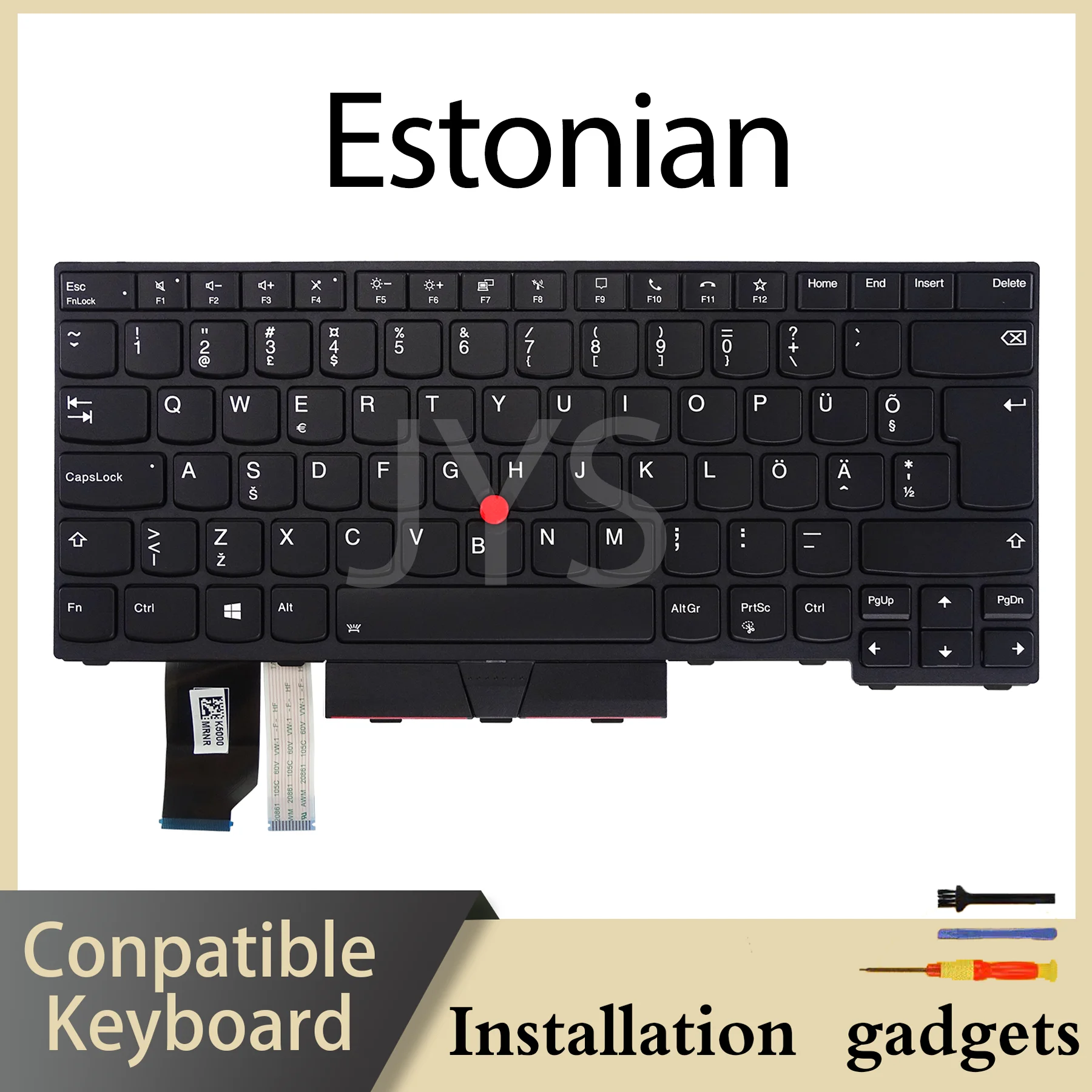 Bulgarian Estonian French Hebrew Hungarian Italian Norwegian Portuguese for Lenovo ThinkPad L14 Gen1/L14 Gen2 Backlit Keyboard