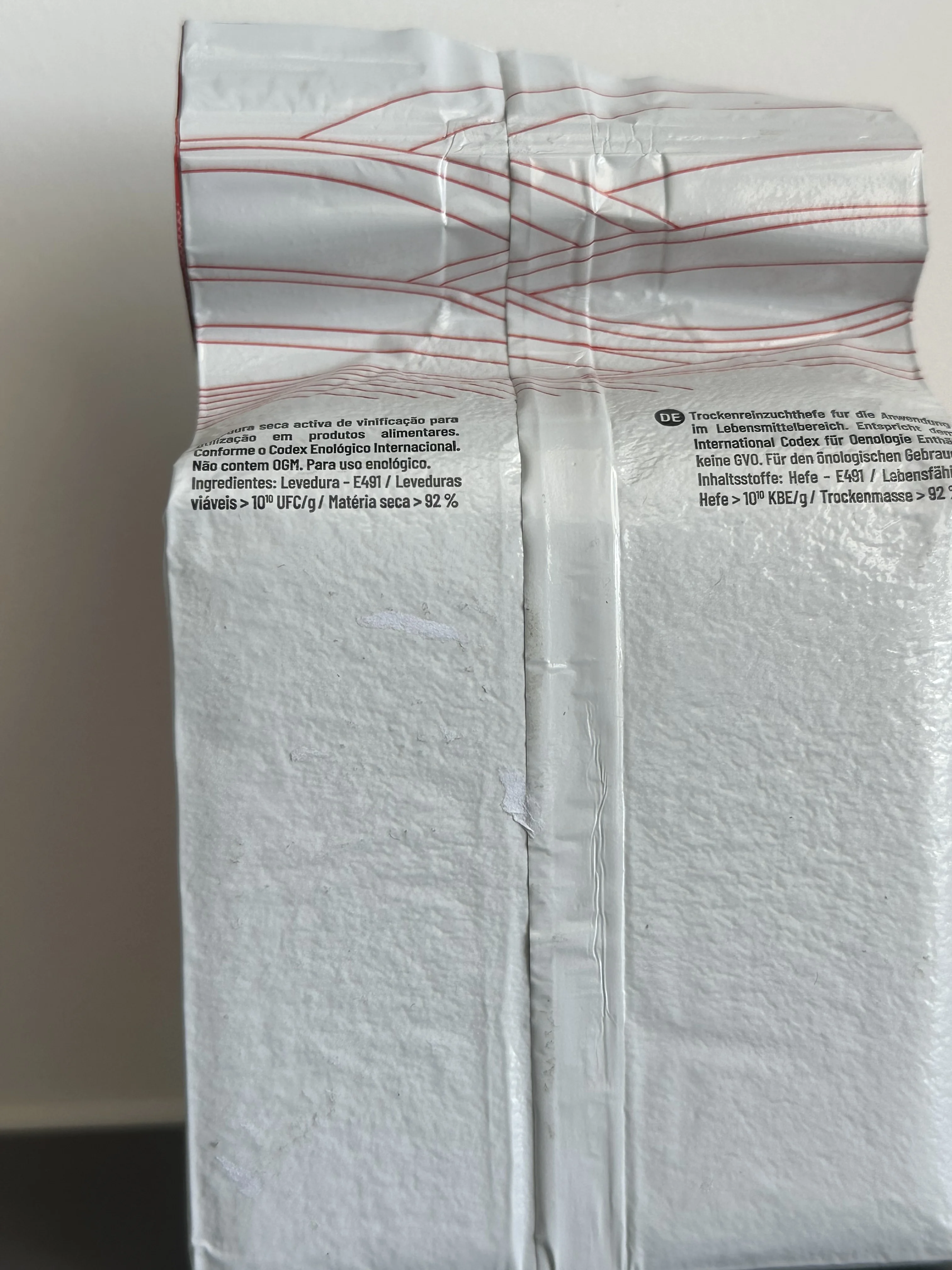 LALVIN QA23 Natural YEAST 50g Strain From The Champagne Region In France Aluminum Bag Packaging Home Bar Making