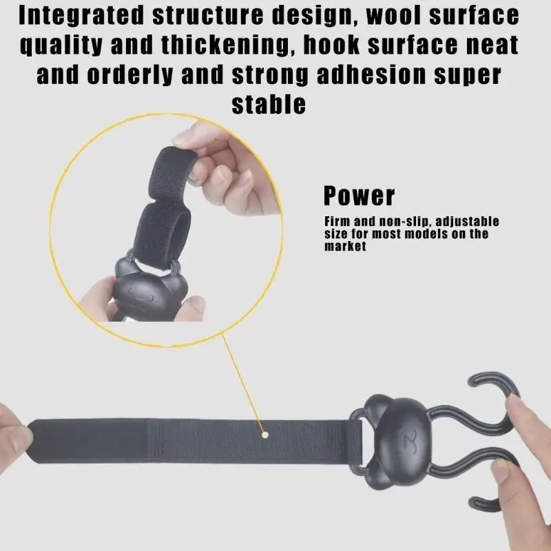 Q22D عربات الأطفال خطاف مزدوج عربة تخزين الرف العربة المنظم حفاضات شماعات حقيبة كليب للجنسين صبي الفتيات السفر الأساسية #2