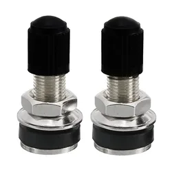 2pcs 32mm Motorcycle Wheel Valve Moto Accessories Durable Waterproof Stem Caps Zinc Alloy Tubeless Tire Valv