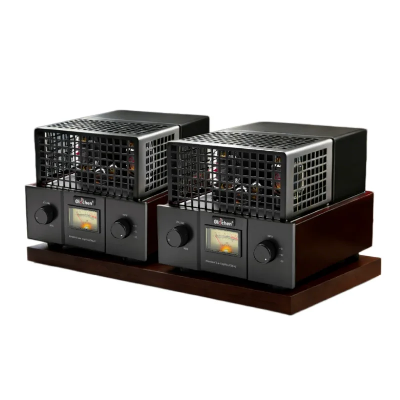 [59]Lao Chen gallbladder machine high-power KT88-K5 split push-pull pure gallbladder hifi fever audio tube power amplifier audio