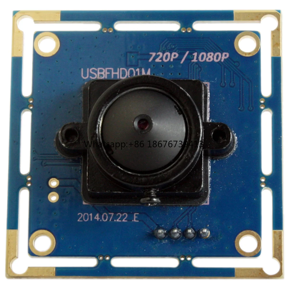 2MP FHD 1080P USB Camera with 3.7mm lens CCTV Board Camera Module for video door phone