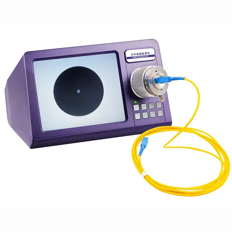 High Quality  Optical Fiber End Face Connector Inspection Microscope