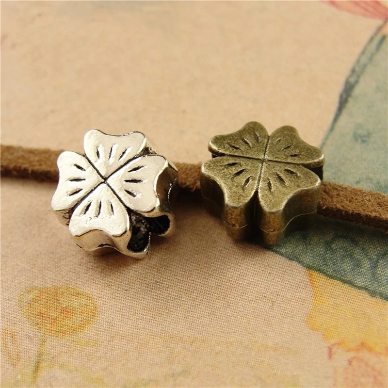50-pezzi-in-lega-vintage-a-forma-di-quadrifoglio-con-foro-grande-perline-pendenti-bronzo-antico-braccialetto-d'argento-gioielli-fai-da-te-fingings-5781a