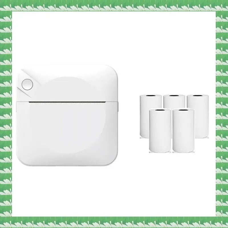 ONCE Mini Portable Thermal Label Printer Student Wrong Question Photo Barcode Printer Label Printer With Thermal Paper