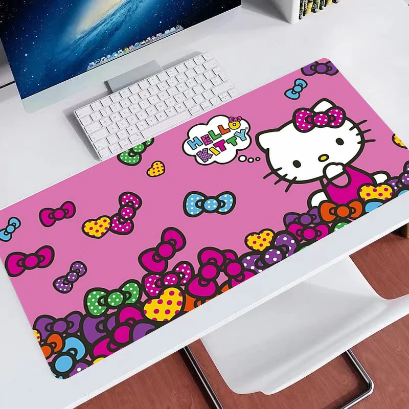 Colorful Mousepad Hellokitty Computer Mouse Pads Keyboard Pad Office Carpet Table Mat Desktop Waterproof Soft Mouse Pad 900x400