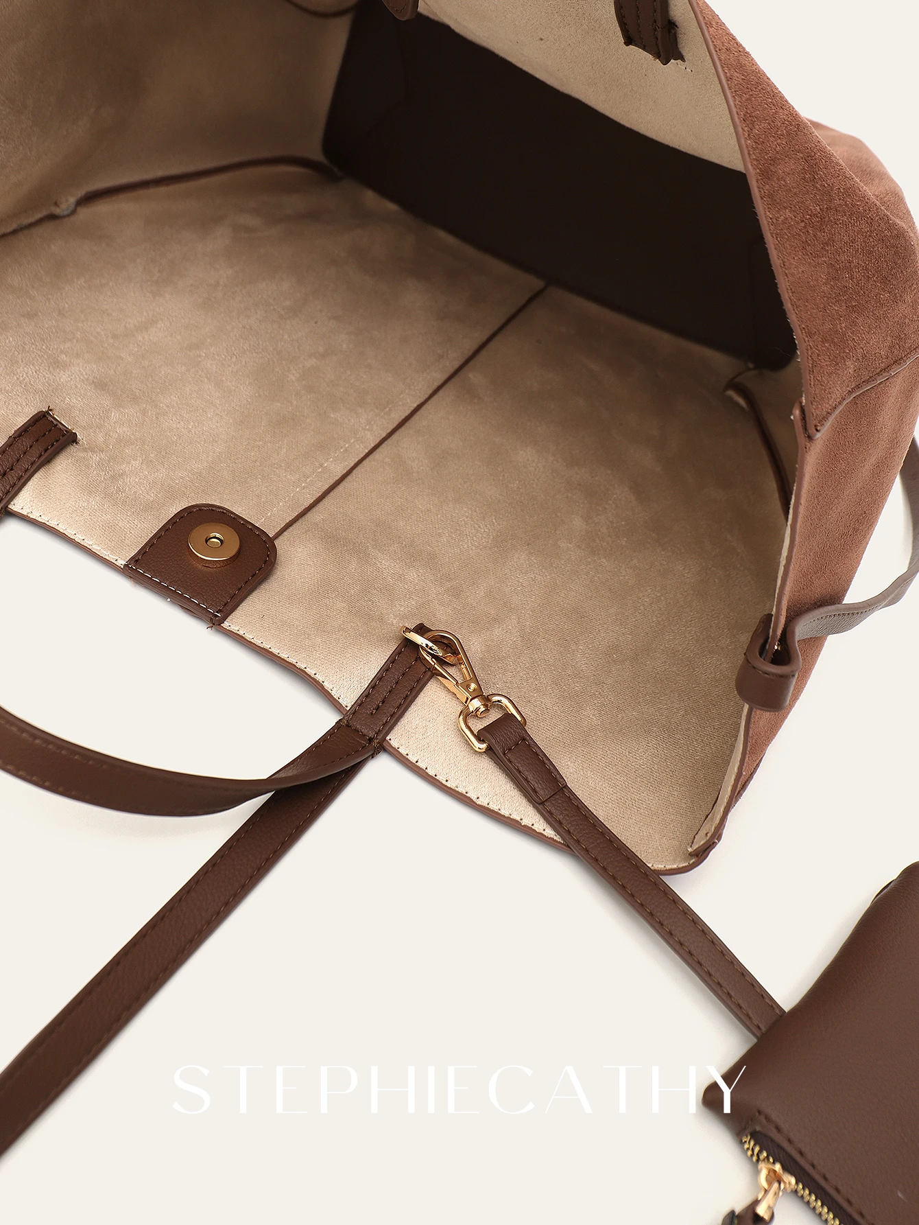 المرأة بلون لينة فو الجلد المدبوغ بولي Leather جلد كبير حمل بسيط سعة كبيرة حقيبة يد محفظة التسوق اليومي تخفيف