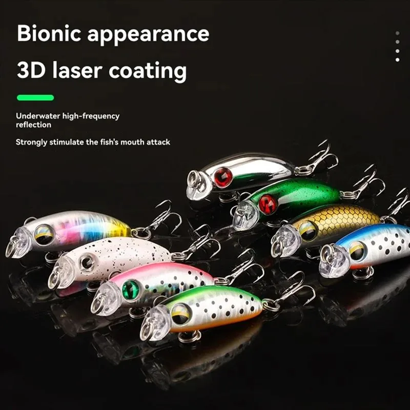 

2.8g Micro-Particle Millet Freshwater Lure Slow-Sinking Design for Long-Distance Fishing Applications