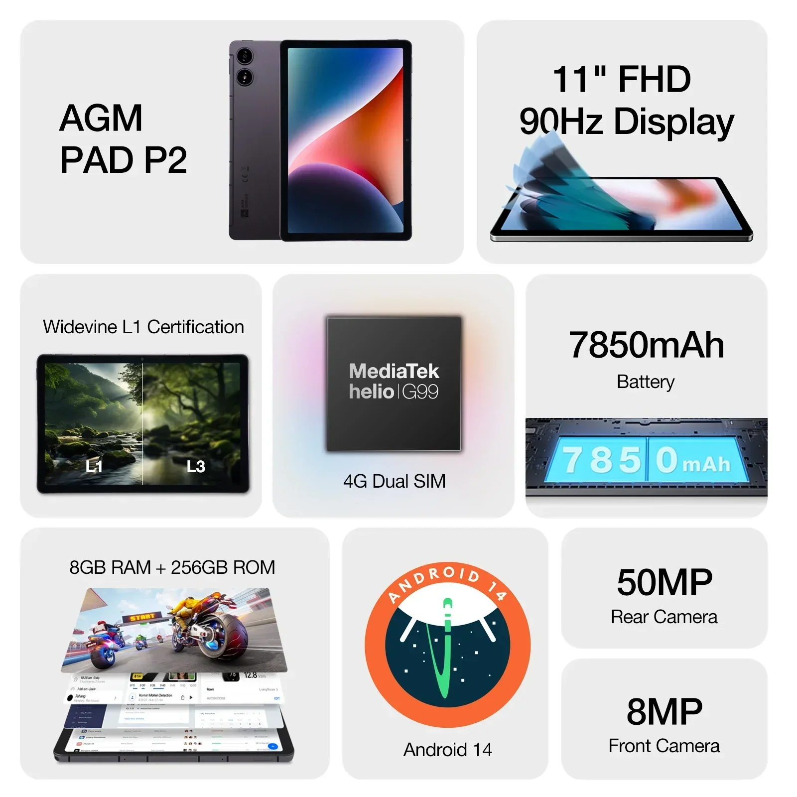 AGM Pad P2 Tablet 11