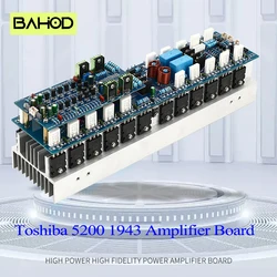 Toshiba TTC5200 TTA1943 amplifier board 1000W+1000W High Power 2.0 Channel Stereo Professional Stage Audio Amplifier Board