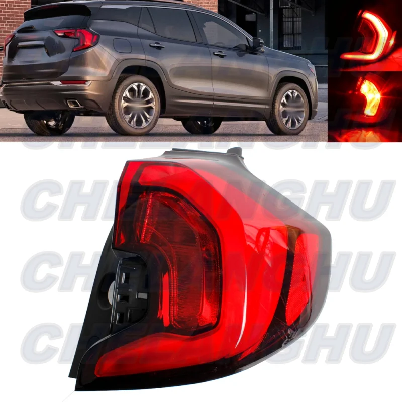 For GMC TERRAIN 2018 2019 2020 2021 Right Outer Side LED Tail Light Rear Lamp With Bulbs car assecories 84379498