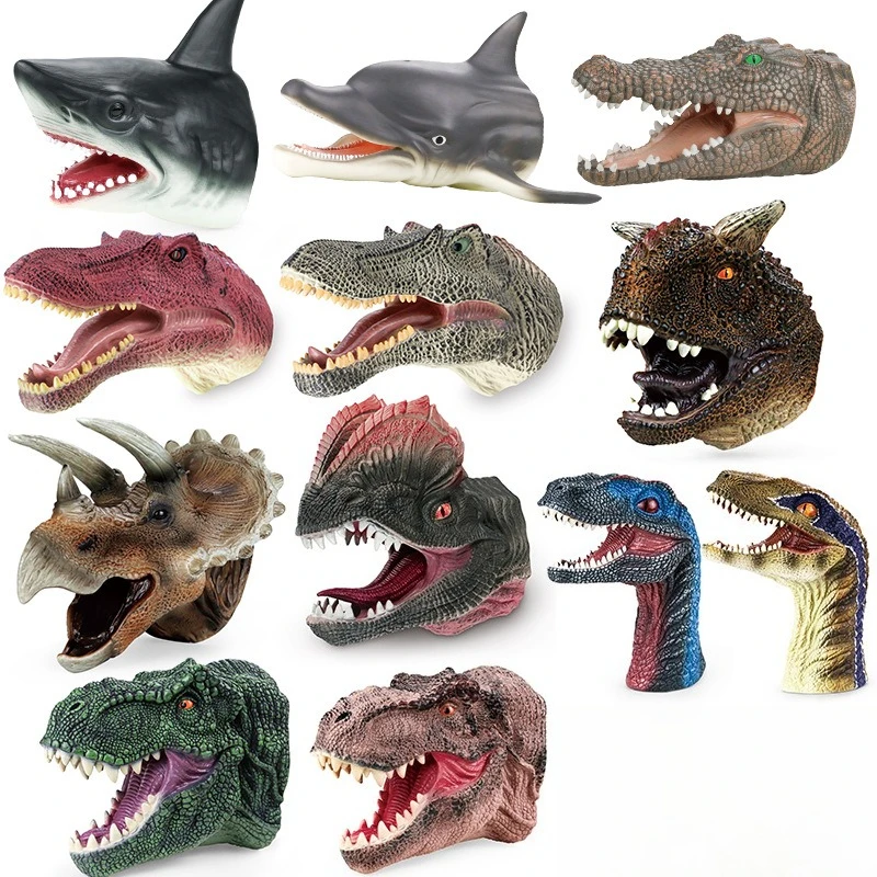 Scientific and Educational Cognitive Glove Model, Simulated Dinosaur, Children's Interactive Entertainment Hand Puppet Toy