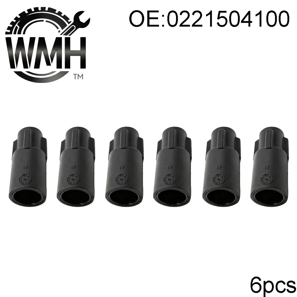 6Pcs 0221504100 12131712223 37551260 1213712219 12137551260 Ignition Coil Rubber Kit For BMW E46 E53 E60 Car Accessories
