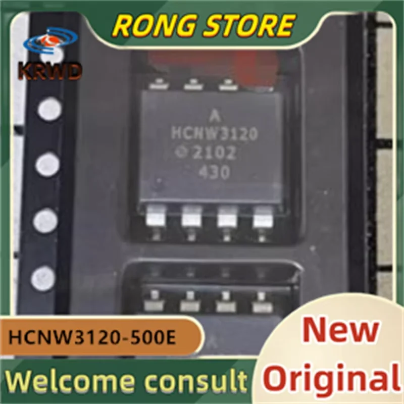 (5PCS) HCNW3120  New and Original Chip IC HCNW3120-500E SOP8