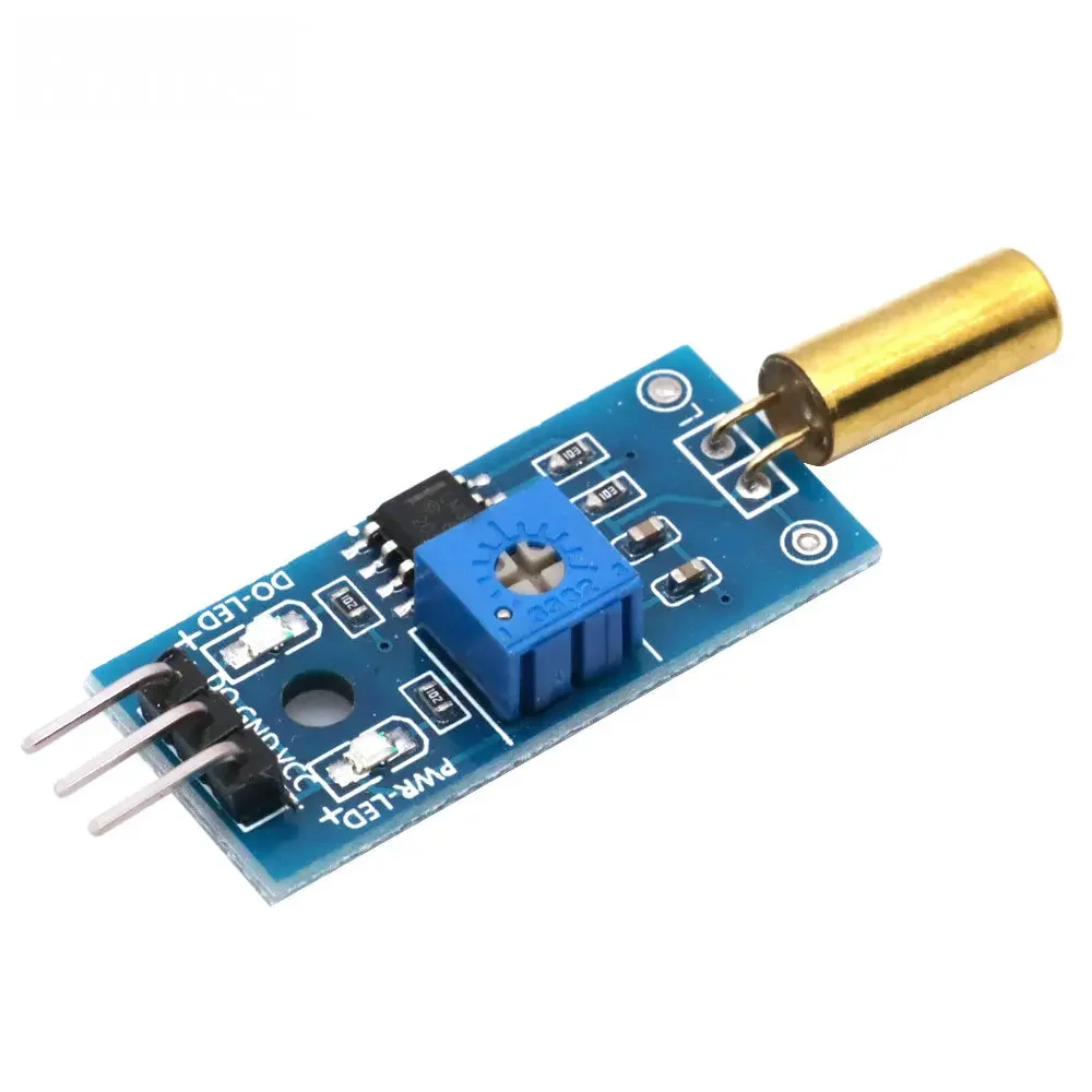 Modul Sensor Deteksi Getaran Kemiringan Cerdas dengan Sakelar Alarm untuk Proyek Robotika Arduino