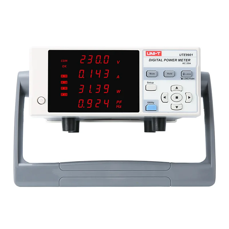 UNI-T UTE9800 UTE9901 Intelligent Electrical Parameter Tester AC 9999W Single Phase Measuring Power Meter