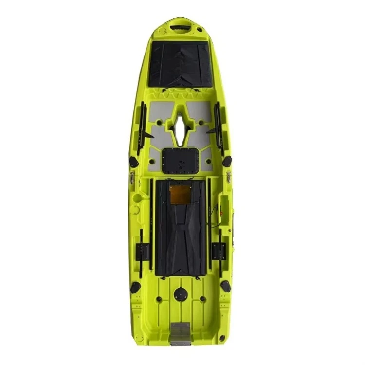 3M Detachable Modular Kayak for One Person with Fish Tank and Pedal Motor HDPE Hull Kayak Fishing Gear