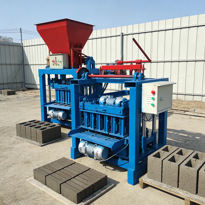 Customized Brick Making Machine Concrete Solid Hollow Block Maker Machine Interlocking Paver Brick Molding Machinery