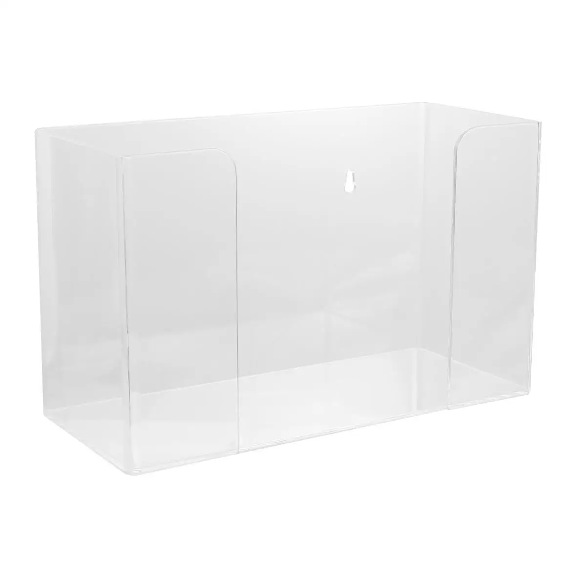 

1PC Disposable Gloves Rack Acrylic Transparent Case Tissue Box Holder Wall Mounted Stand for Home Shop
