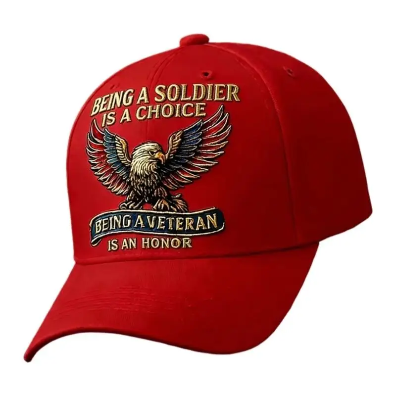 

652F Commemorative Cap for Heroes Outdoor Use Cotton Baseball Hat Sun Protective