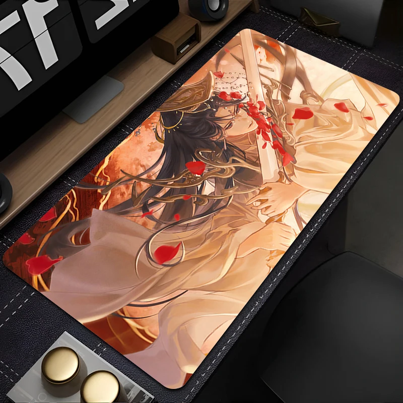 Tian Guan Ci Fu Mouse Pad Large Gamer Keyboard Mat Pads Gaming Desk Protector Laptops Mousepad Deskmat PC carpet Anime Mousepad