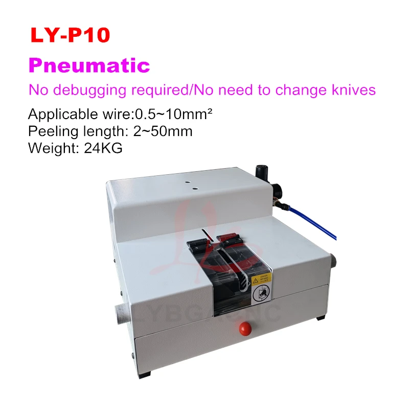 

Pneumatic Electric High Accuracy Desktop Portable Inductive Type Wire Peeling Stripping Cutting Machine 3-4 Square mm
