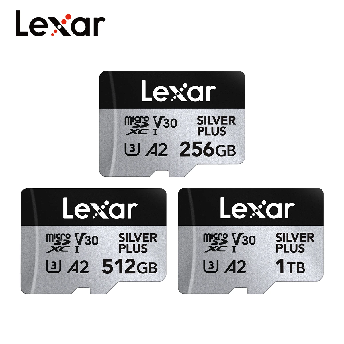 Original Lexar Professional Micro TF Card 1366x 128GB Flash Card V30 A2 C10 TF Card 64GB 256GB MicroSDXC Max 160MB/s For Camera