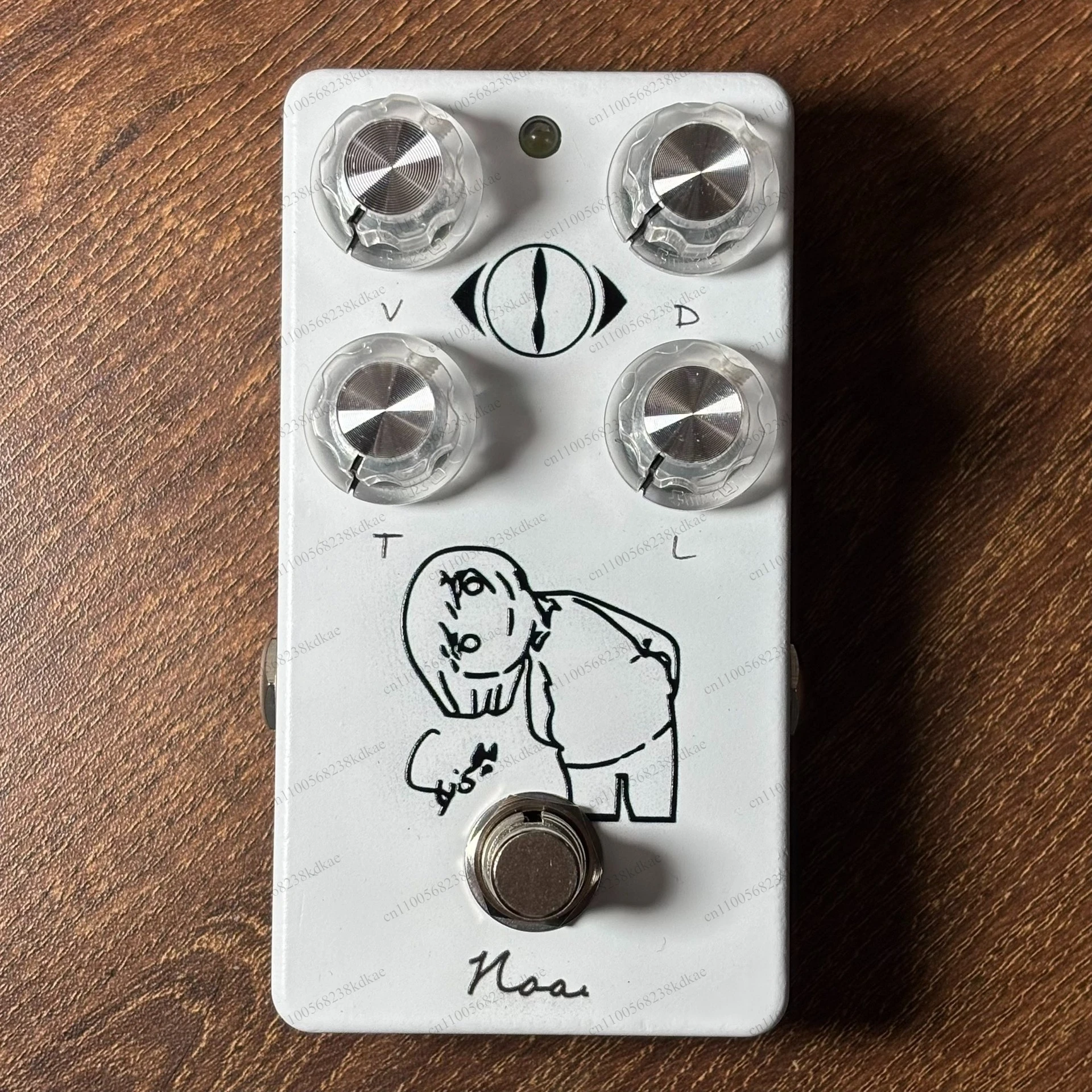 Electric Guitar Analog Overdrive Pedal Compact Tone Control Effect Accessory For Studio Stage Use