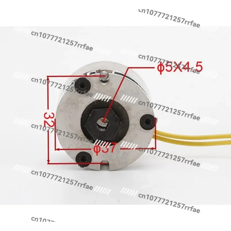 DC micro power-off electromagnetic brake DC 12v 24v brake mechanical motor power-off brake