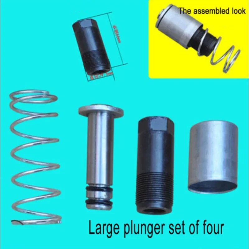 New Jack Plunger Kit Horizontal Double Pump 3 Tons With Spring Jack Spare Parts Auto Repair Tools image 6