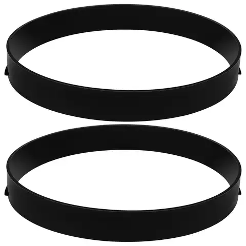 2 Pcs DIY 금형 도구 원형 안뜰 정원 경로 벽돌 돌 재사용 가능한 포장