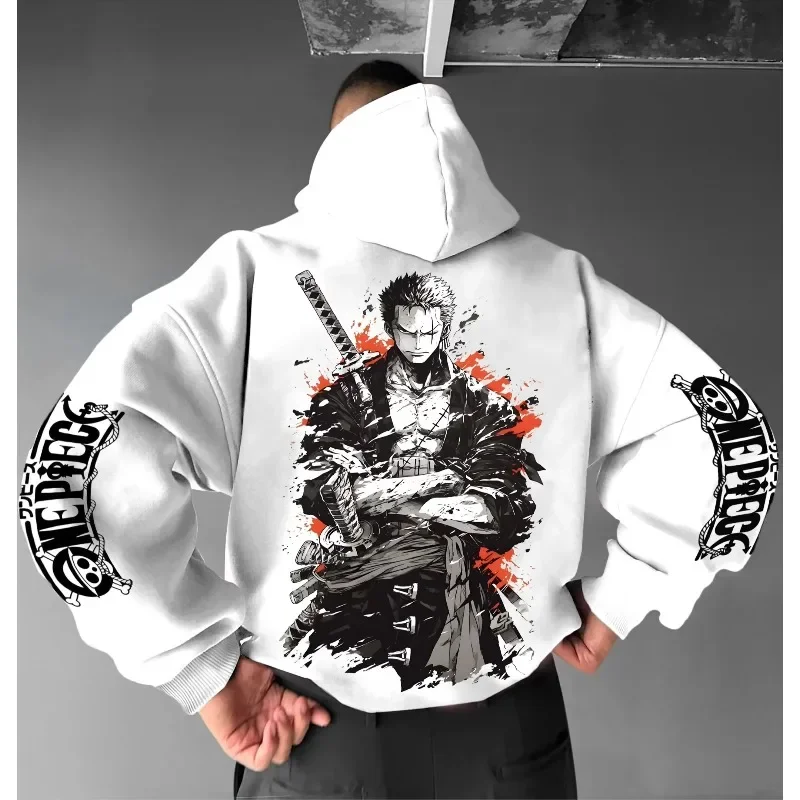 

ONE PIECE Trend Oversized Fashion New Hot Hoodie Pure Cotton Casual Sports Versatile Autumn and Winter Men's and Women's Hoodies