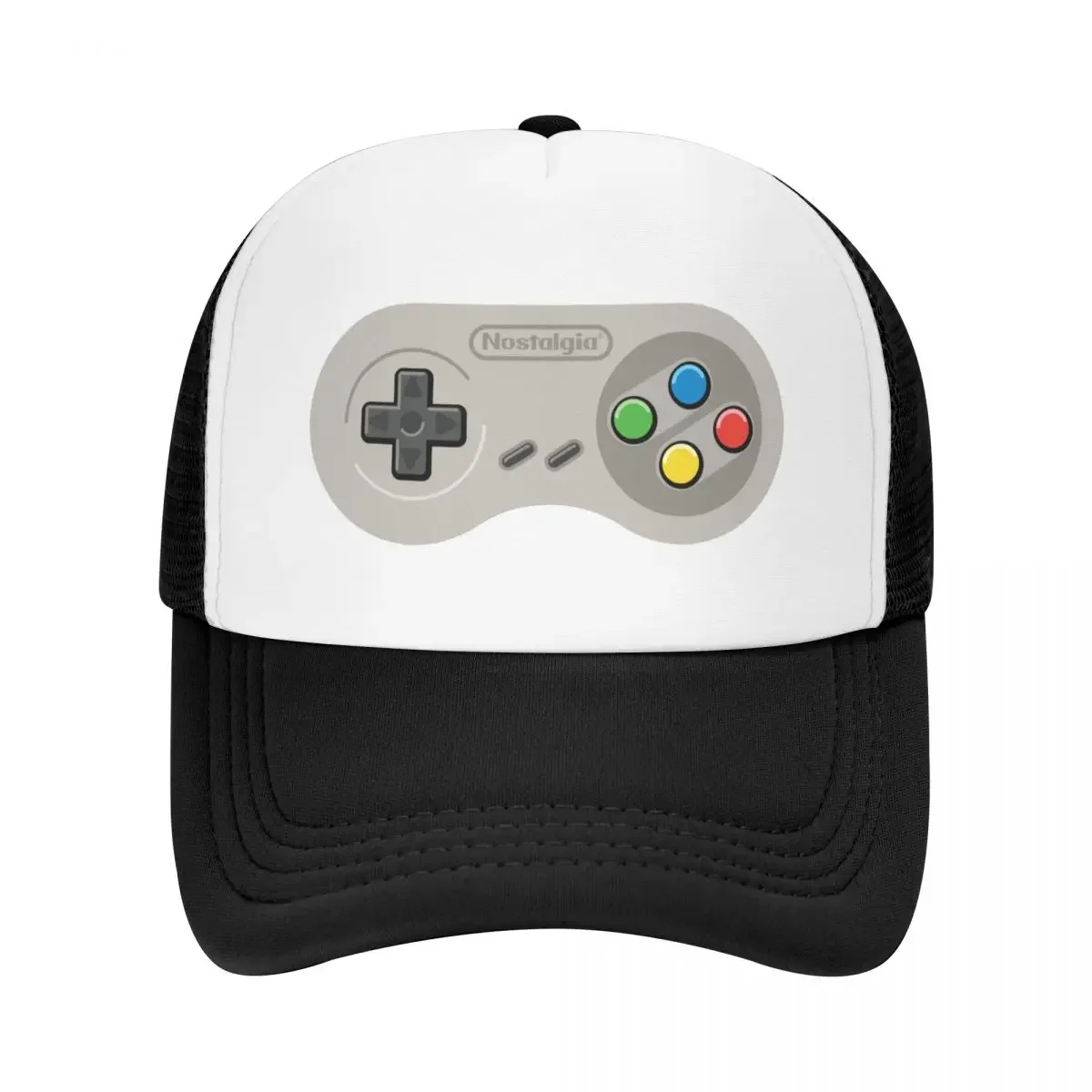 

Персонализированная бейсболка с контроллером видеоигр в стиле ретро, уличная мужская и женская регулируемая бейсболка для геймера, подарок, шляпа дальнобойщика, осенняя шляпа для папы