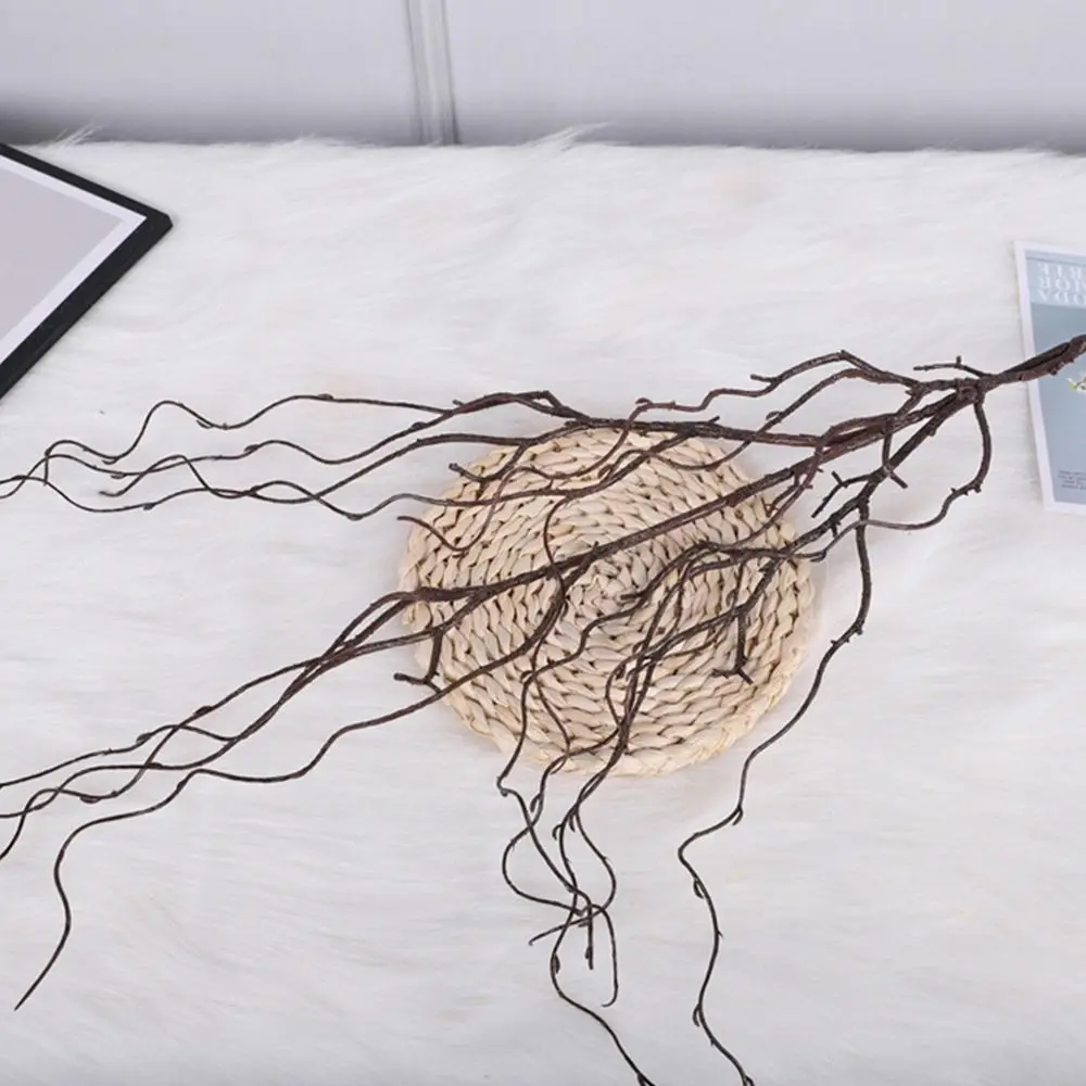 

120cm Artificial Willow Deadwood Plastic Luxury Simulation Tree Branch Realistic Elegant Fake Plant Living Room Decor