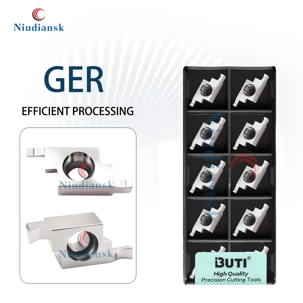 GER150-DD 200-DD 250-DD 300DD Numerical Control Lathe Internal Grooving Tool Small Hole Groove Cutting Blade Processing Aluminum
