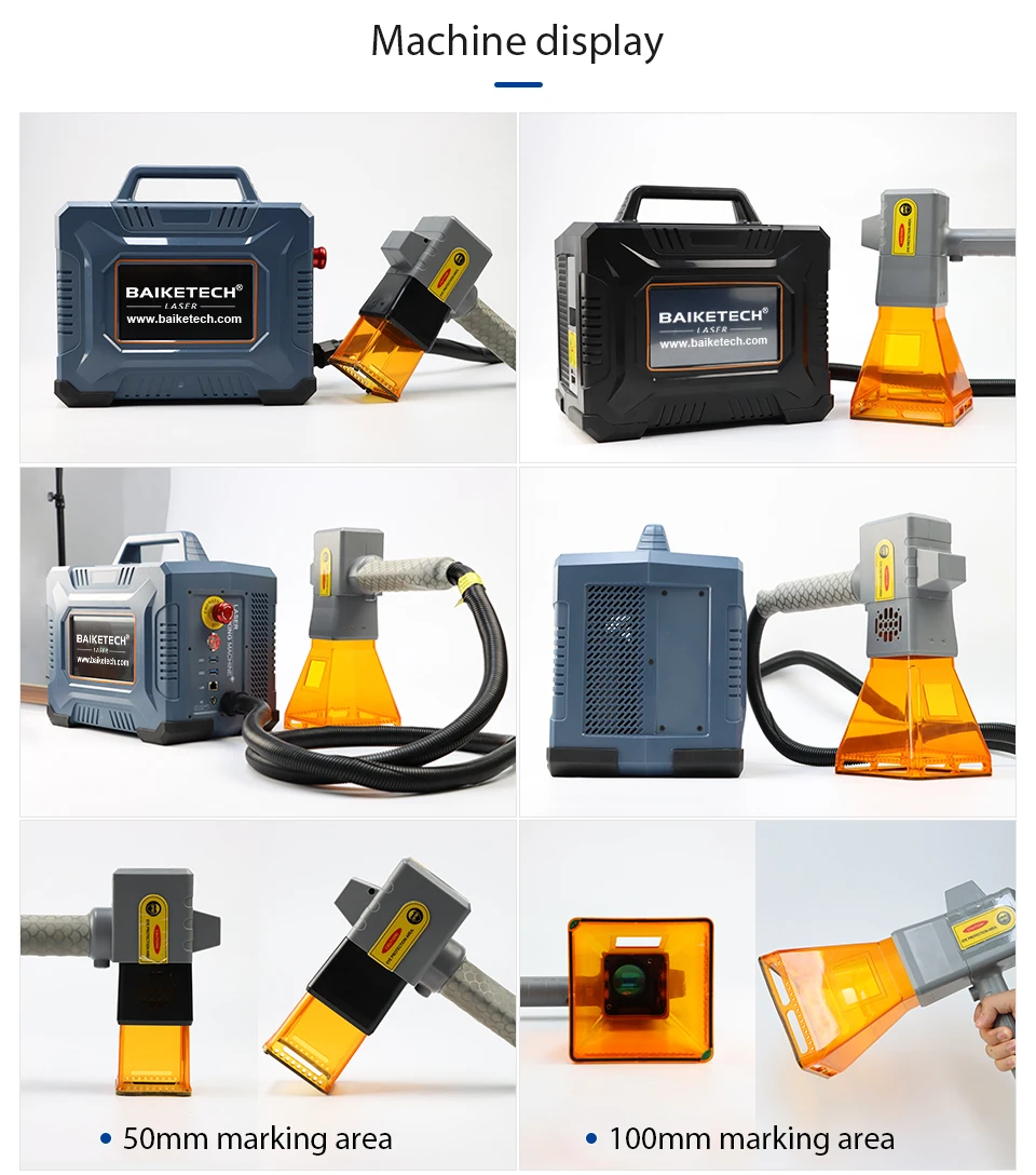 

Portable Fiber Laser marker for Metal and hard plastic, fiber laser marking machine, fiber laser engraving machine.