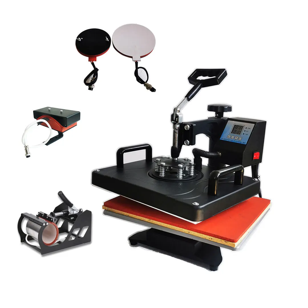 

60x80 60x100 70x100 Sublimation Heat Press Machines Transfer Sublimation Electric Garment Tshirt Printing Machine Provided