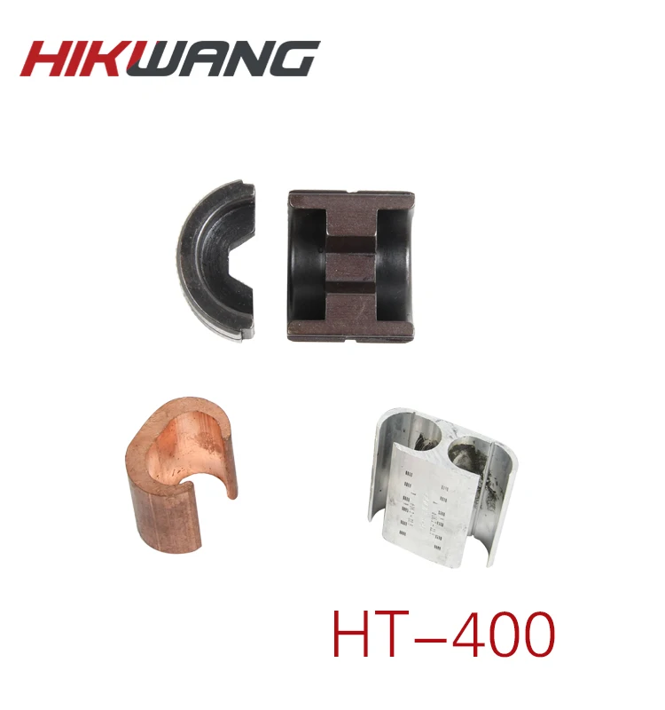 أداة العقص الهيدروليكية 120KN HT-400 مع قوالب 16-400 مم 2 تدعم عروات كابل محطات من النوع H ونوع C