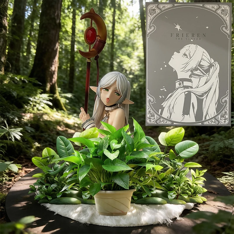 28cm Frieren Beyond Journey's End Frieren Anime-Mädchenfigur Sousou no Frieren Stark/Himmel/Fern Actionfigur Modell Spielzeug Geschenke