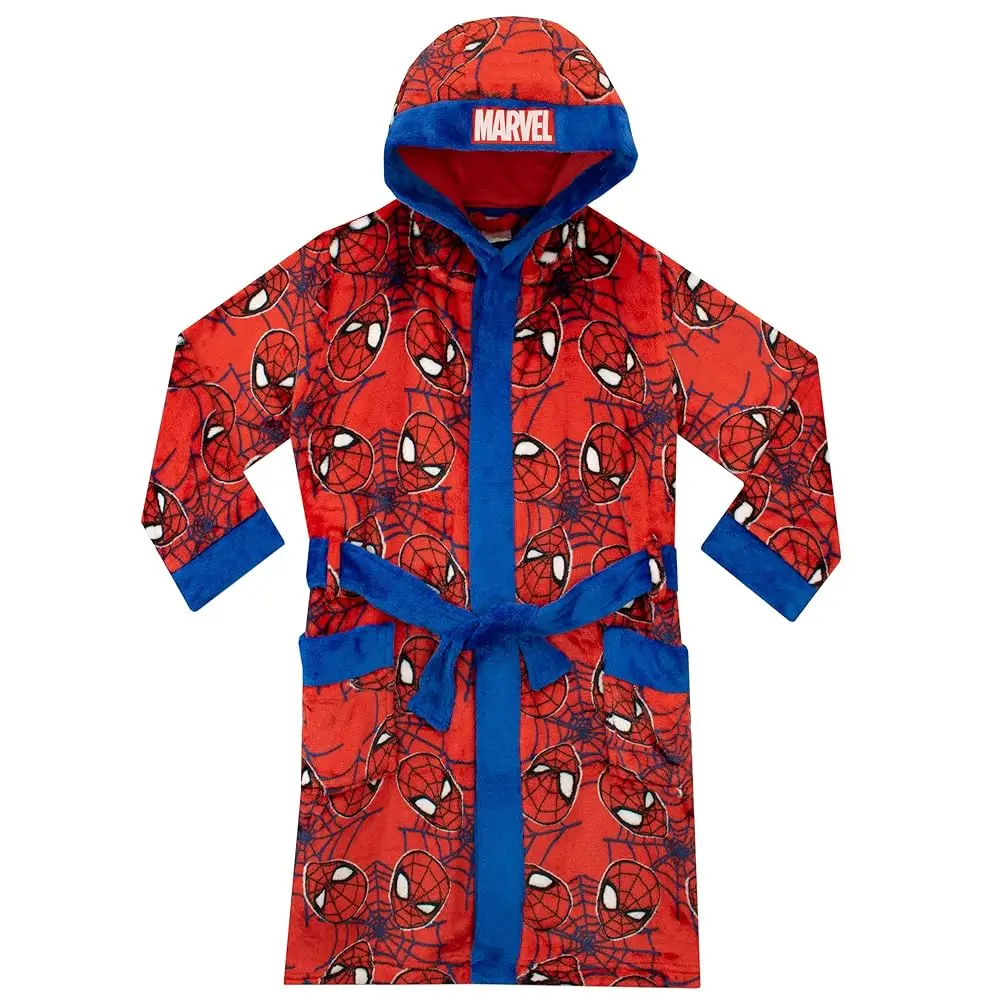 

Халат Человека-паука | Костюм Спайди для мальчиков | Халат для мальчиков в стиле Человека-паука | Размеры от 3T до 12