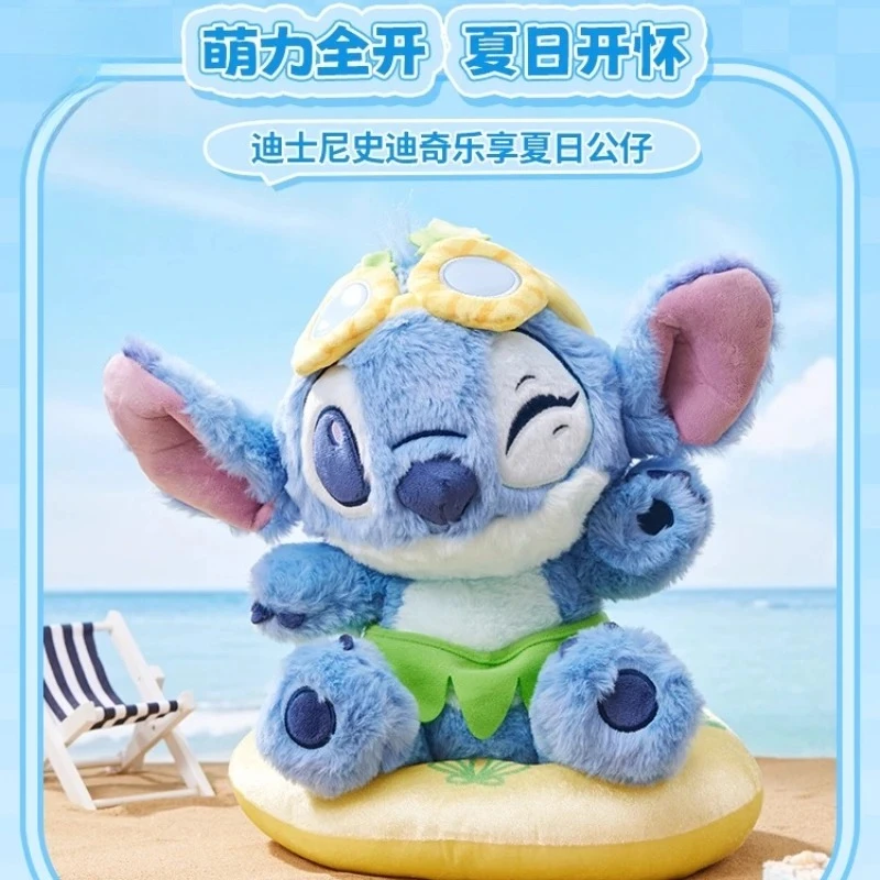 

2025Genuine Stitch Plush Toy Cartoon Classic Animated Characters Plush Doll Desktop Decoration Children's Birthday ChristmasGift