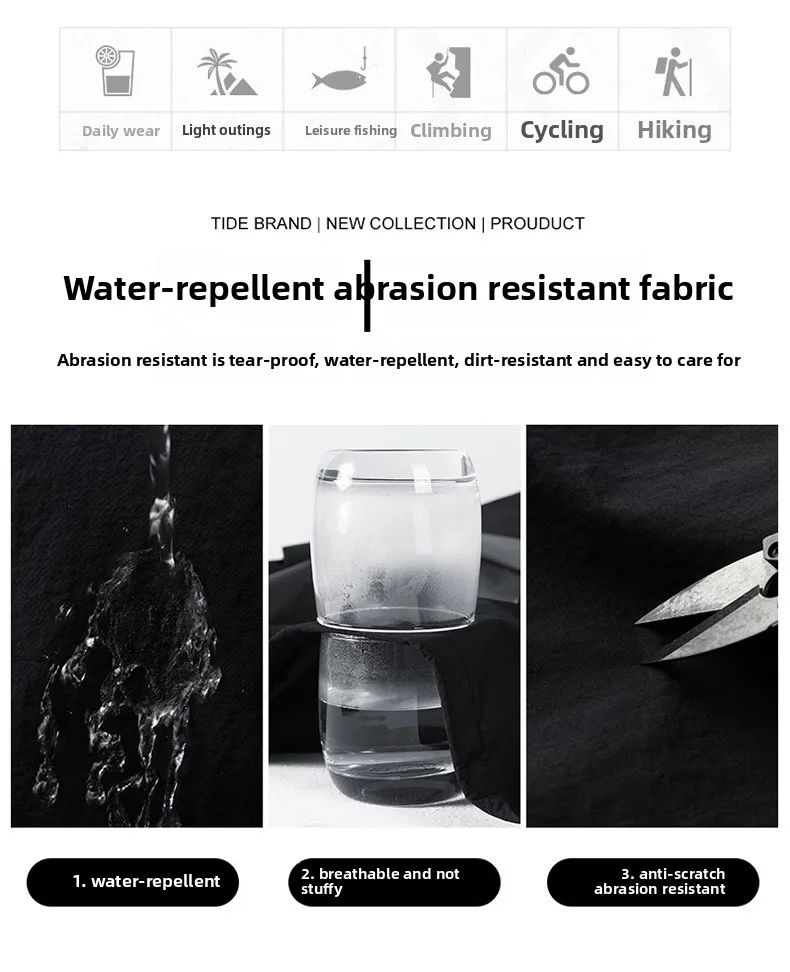 Sommer Angeln Cargo Hosen männer Trendy Retro Wasserdicht Schnell trocknend Dünne Hosen Mann Beiläufige Laufende Sport Jagd Arbeit Hosen