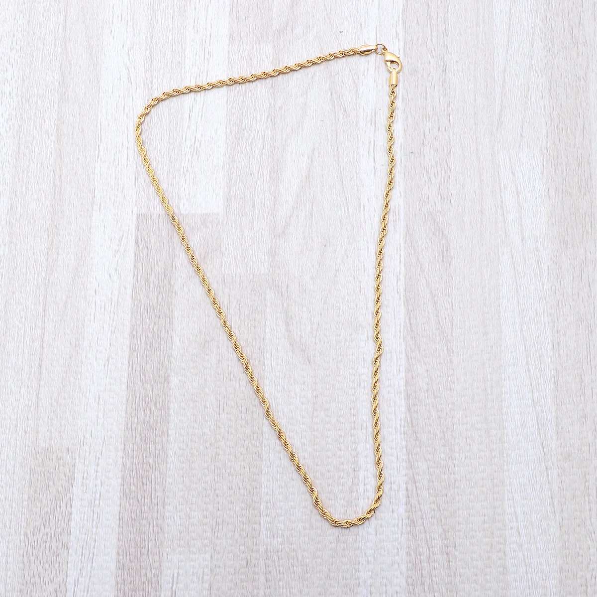 

24K Gold Plated Pendant Necklace Men Boys Smooth Touch Wonderful Shape Christmas Valentine Gift