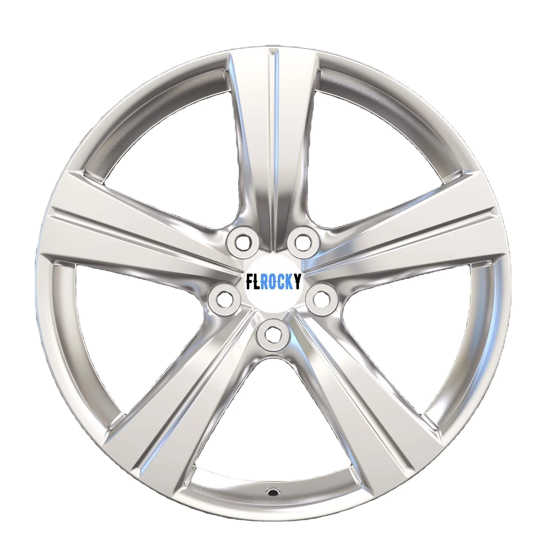 6061-T6 Aluminum Monoblock Forged Bronze Wheels 16 17 18 19 20 21 22 Inch Silver Finish Forged Rims For Passenger Cars