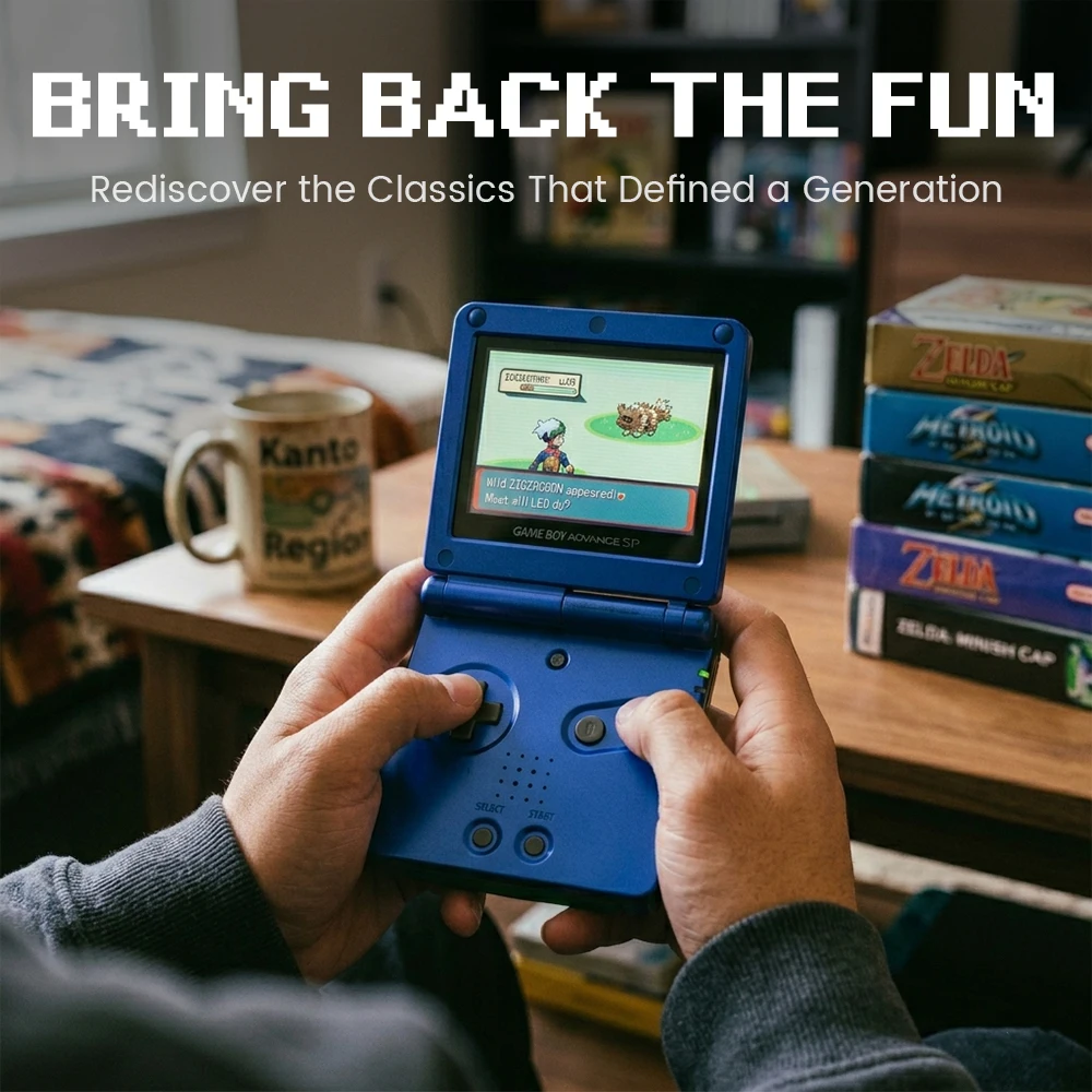 Retro Superchis Flash Game Cartridge With 8GB TF Card Preloaded 5000 Retro Games Plug And Play For GBA SP NDSL Handheld Consoles view 5